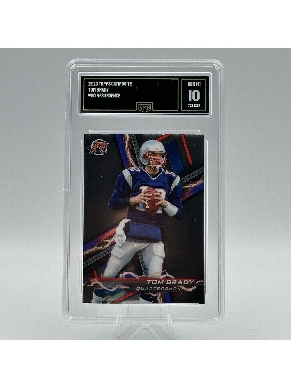Tom Brady 2023 Topps Composite #60 Resurgence GMA 10 Gem Mint Patriots